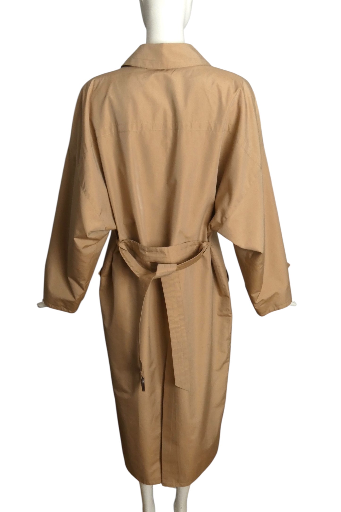 PIERRE CARDIN (HAUTE COUTURE)-1990s Cotton Trench Coat, Size-12