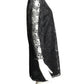 PIERRE CARDIN BOUTIQUE-1990s Black Lace & Rhinestone Dress, Size-10