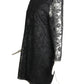 PIERRE CARDIN BOUTIQUE-1990s Black Lace & Rhinestone Dress, Size-10