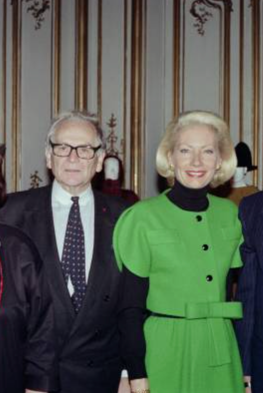 PIERRE CARDIN (HAUTE COUTURE)-1992 Structured Bolero Jacket, Size-8