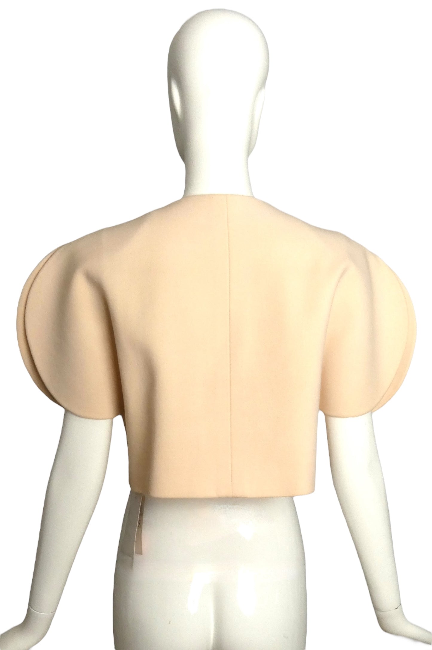 PIERRE CARDIN (HAUTE COUTURE)-1992 Structured Bolero Jacket, Size-6