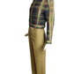 PIERRE CARDIN BOUTIQUE-1997 Cotton Brocade & Twill Pant Suit, Size-6