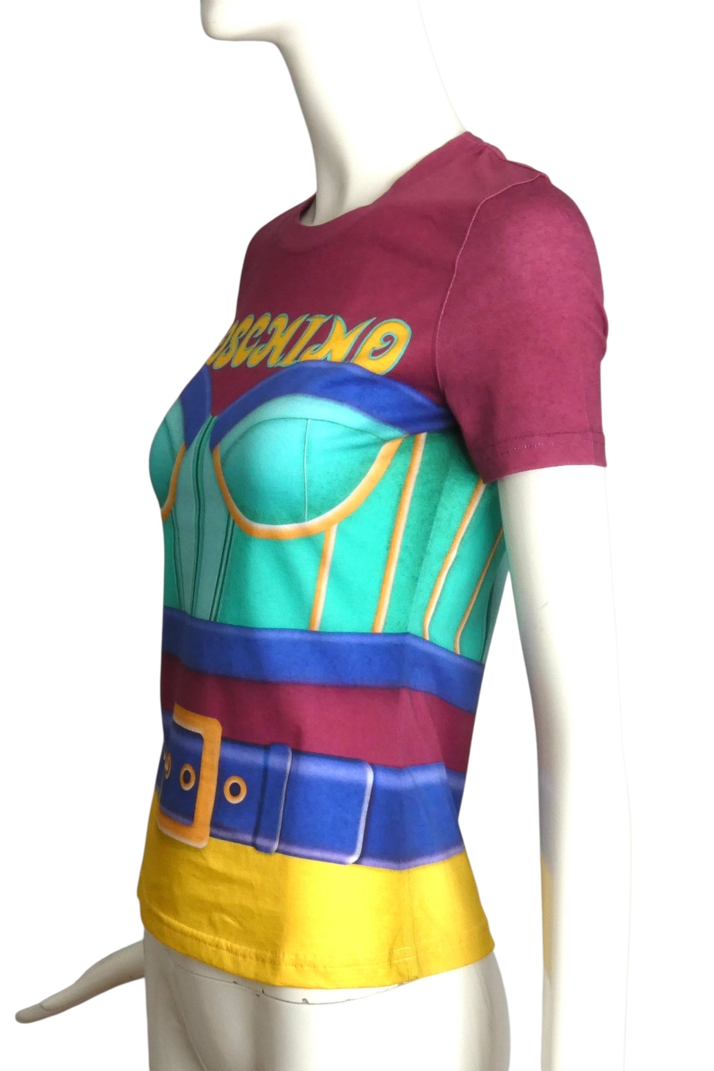 MOSCHINO COUTURE- NWT Graphic Print T-Shirt, Size 2