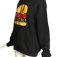 MOSCHINO COUTURE- NWT 2022 Hamburger Hoodie, Size 8