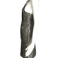 MOSCHINO COUTURE- NWT 2016 Silver Metallic Overall Dress, Size 2