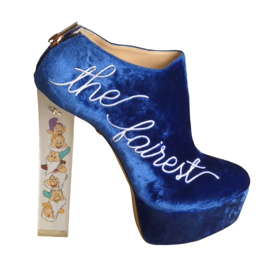 2018 NIB Snow White Anniversary Booties, Size 37