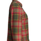 PIERRE CARDIN Boutique-1997 Plaid Wool & Leather Jacket, Size-6