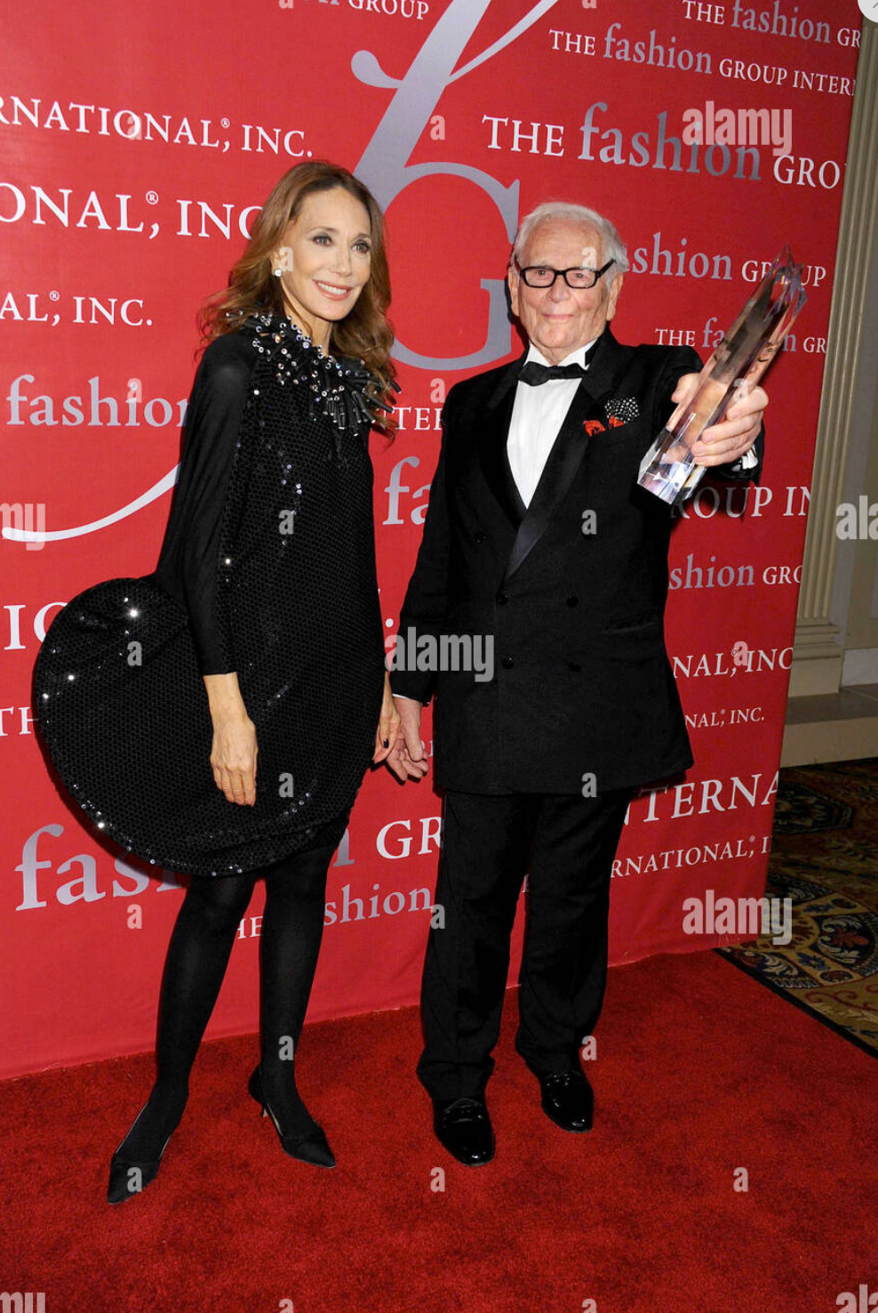 PIERRE CARDIN (HAUTE COUTURE)-2009 Sequin Knit Hoop Dress, Size-2