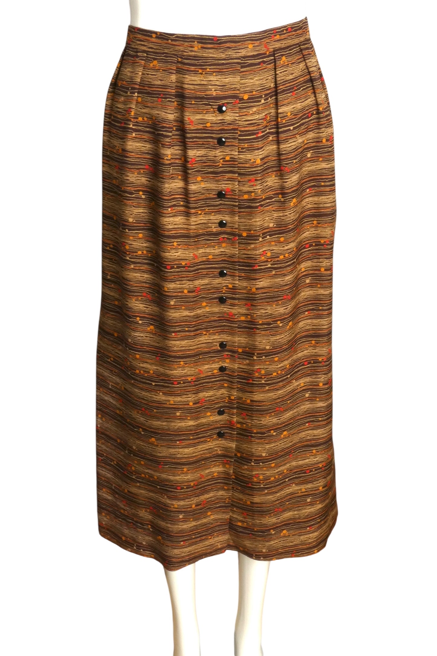 PIERRE CARDIN (HAUTE COUTURE)-1981 2pc Wool Ensemble, Size-6