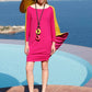 PIERRE CARDIN (HAUTE COUTURE)-2009 Color Block Wool Hoop Dress & Hat, Size 6/8