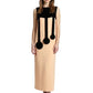 2008 Silk Crepe Maxi Dress, Size-6