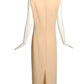PIERRE CARDIN -2008 Silk Crepe Maxi Dress, Size-6