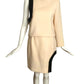 PIERRE CARDIN (HAUTE COUTURE)-2009 2pc Wool & Patent Ensemble, Size-4