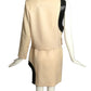 PIERRE CARDIN (HAUTE COUTURE)-2009 2pc Wool & Patent Ensemble, Size-4
