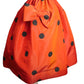 PIERRE CARDIN BOUTIQUE-1994 Polka Dot Faille Skirt, Size-6