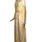 EMILIO PUCCI FOR FORMFIT ROGERS- 1970s Printed Nylon Nightgown, Size 6