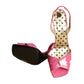 2000s Patent Sling Back Sandals, Size-40