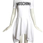 MOSCHINO COUTURE- NWT 2020 White Ghost Pannier Dress, Size 4