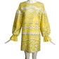 MOSCHINO COUTURE- NWT 2020 "Frosting" Print Dress, Size 2