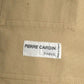 PIERRE CARDIN (HAUTE COUTURE)-1990s Khaki Cotton Jacket Suit, Size-10