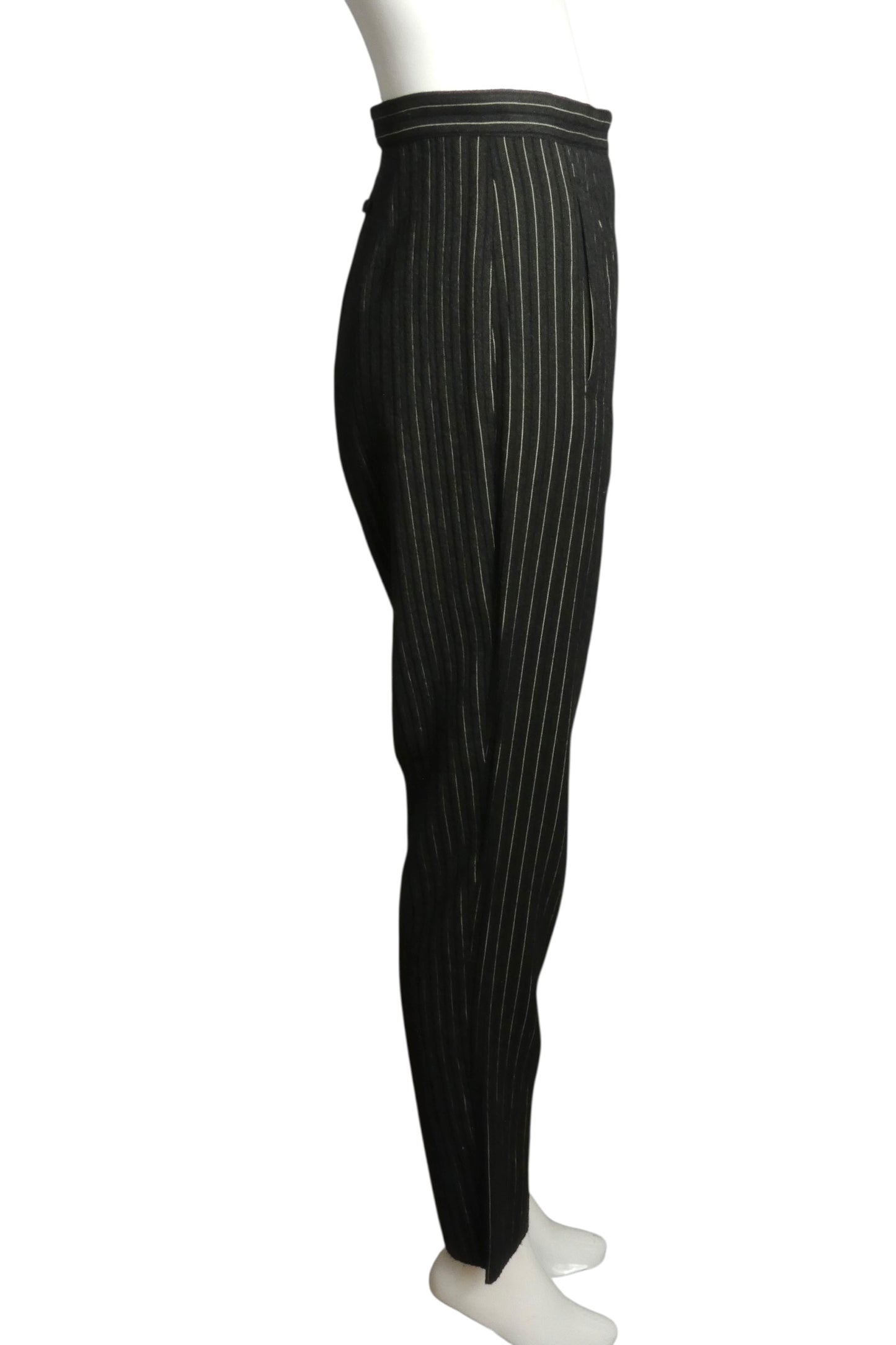 JEAN PAUL GAULTIER- 1994 Wool Pinstripe Pants, Size 4