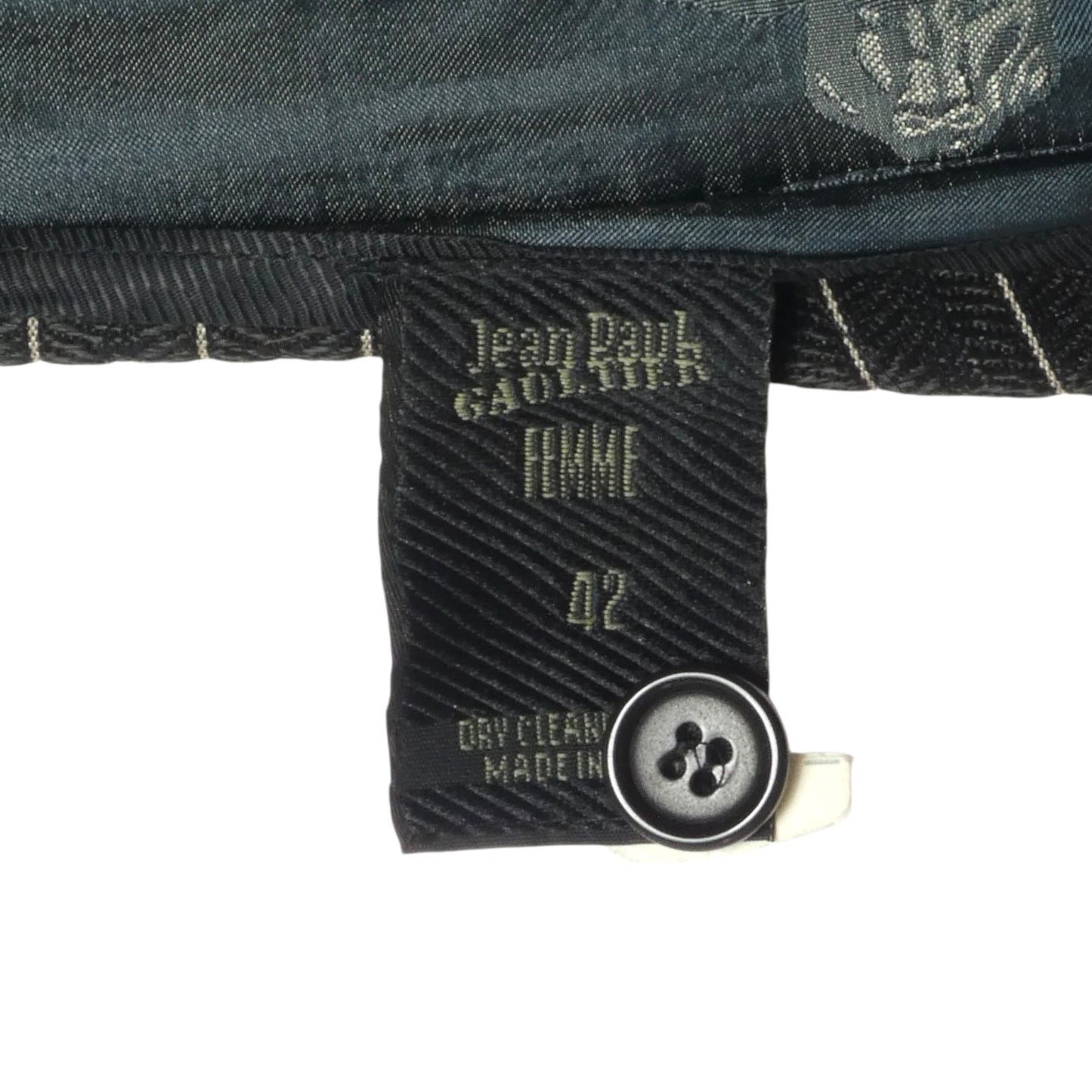 JEAN PAUL GAULTIER- 1994 Wool Pinstripe Pants, Size 4