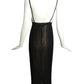 1970s 2pc Chiffon Gown, Size 4