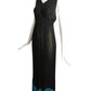 1970s 2pc Chiffon Gown, Size 4