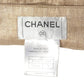 CHANEL- 2005 Gold Metallic Linen Skirt, Size 8