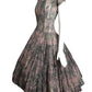 1950s Printed Cotton Day Dress, Size 6