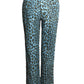 FENDI- 1990s Animal Print Pants, Size 6