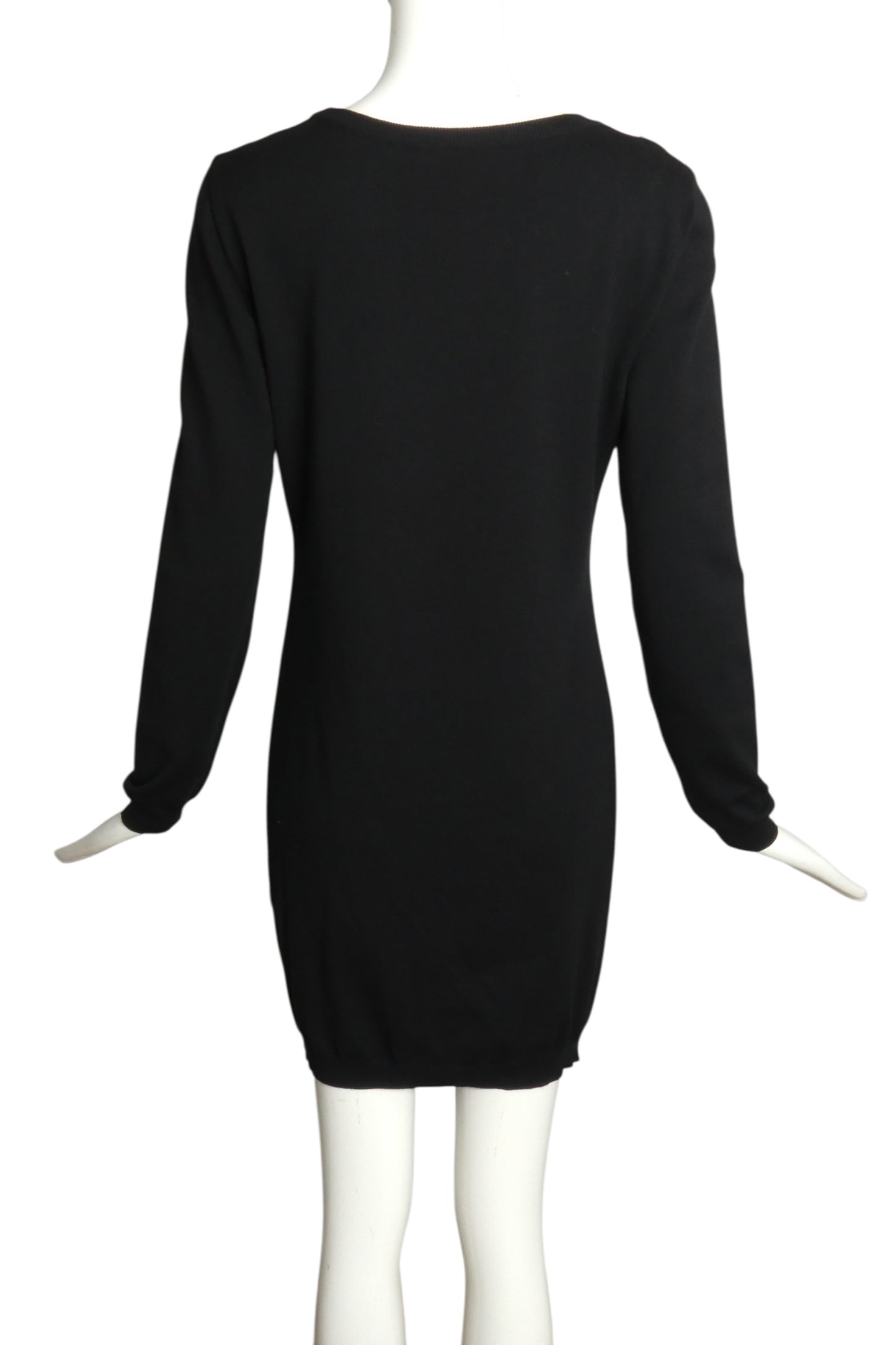 2010s Animal Print Sweater Dress, Size 10