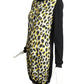 2010s Animal Print Sweater Dress, Size 10