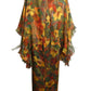 PIERRE CARDIN-2004 Floral Chiffon Evening Dress, Size-10