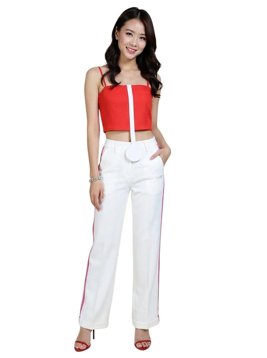 PIERRE CARDIN - 2004 Rayon Midriff Top, Size 8