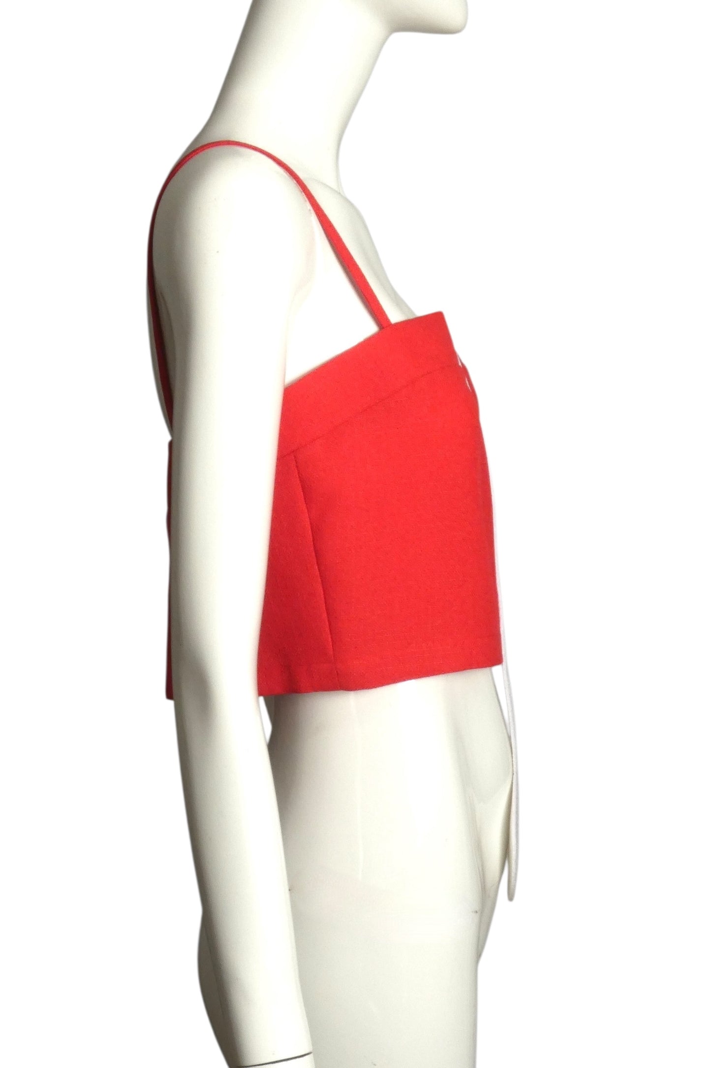 PIERRE CARDIN (HAUTE COUTURE)- 2004 Rayon Midriff Top, Size 8