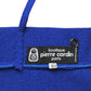 PIERRE CARDIN( HAUTE COUTURE)- 1992 2pc Blue Rayon Skirt Set, Size 6