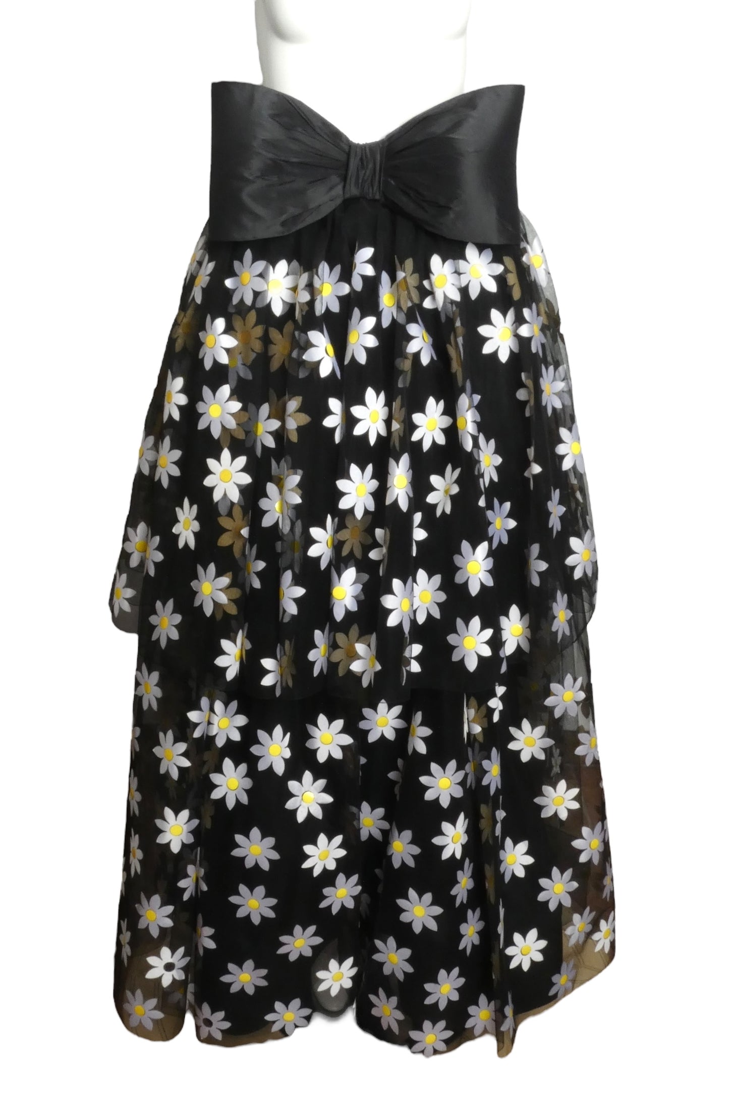 PIERRE CARDIN- 1997 Daisy Tulle Ballgown Skirt, Size 4