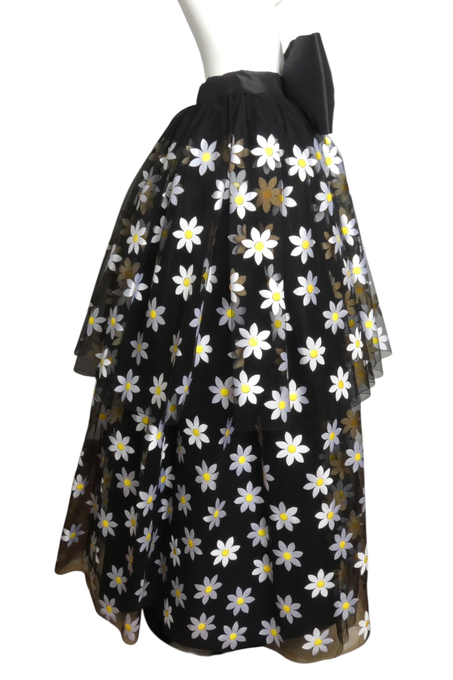 PIERRE CARDIN- 1997 Daisy Tulle Ballgown Skirt, Size 4