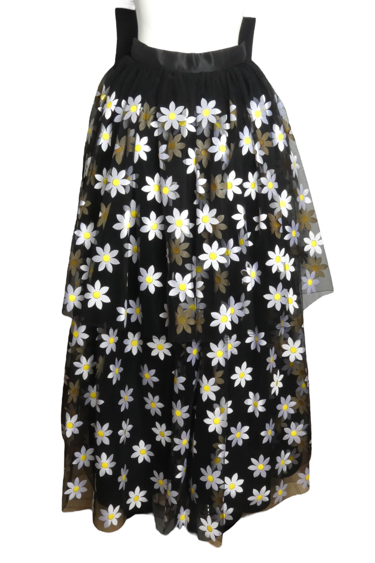 PIERRE CARDIN- 1997 Daisy Tulle Ballgown Skirt, Size 4