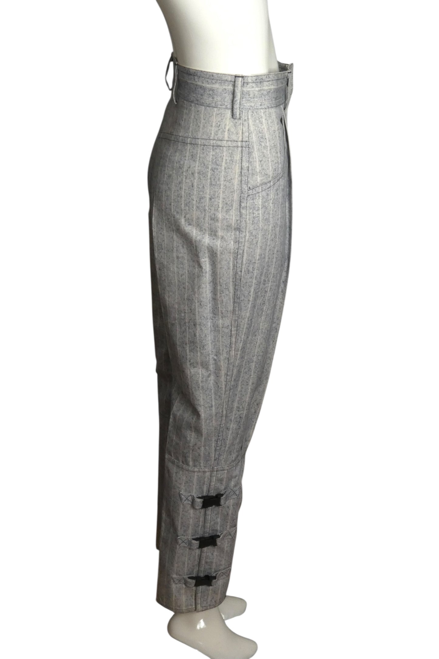 PIERRE CARDIN- 2012 Cotton Stripe Pants, Size 6