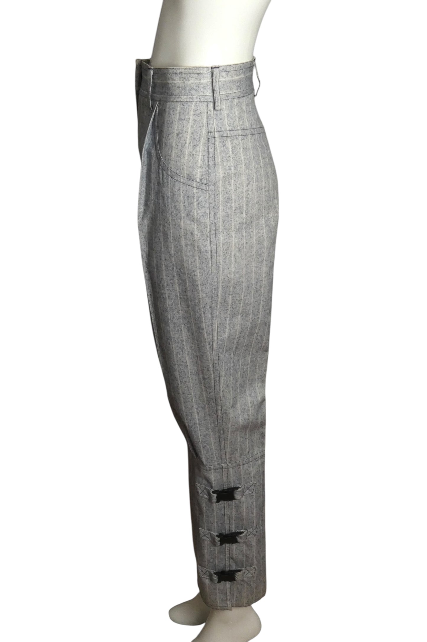 PIERRE CARDIN- 2012 Cotton Stripe Pants, Size 6