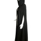 PIERRE CARDIN (HAUTE COUTURE) - 1983 Black Wool Hooded Cape, One Size