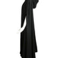 PIERRE CARDIN (HAUTE COUTURE) - 1983 Black Wool Hooded Cape, One Size