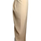 PIERRE CARDIN (HAUTE COUTURE)- 2003 Ivory Silk Hi-Low Skirt, Size 4