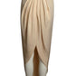 PIERRE CARDIN (HAUTE COUTURE)- 2003 Ivory Silk Hi-Low Skirt, Size 4