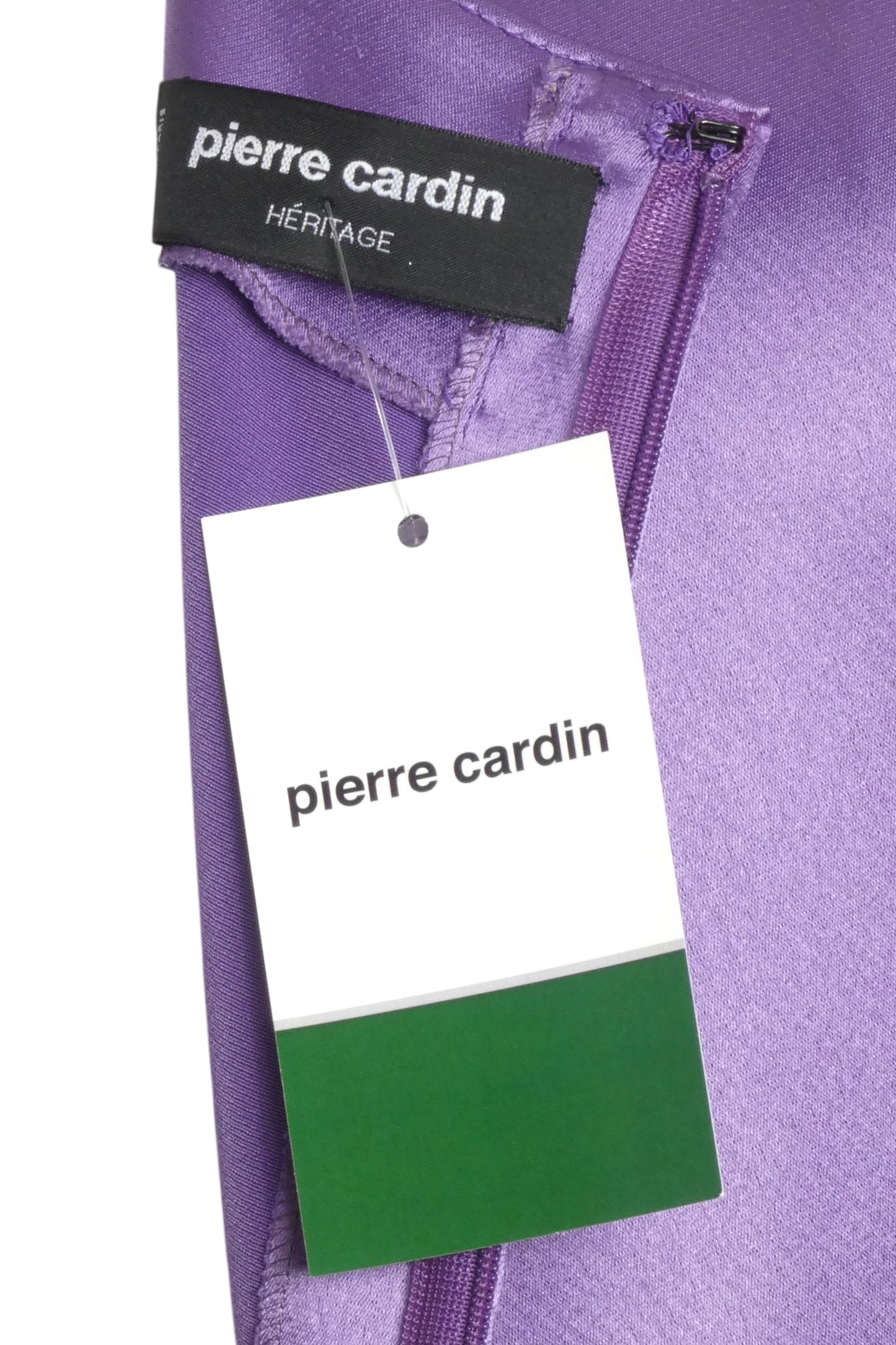 PIERRE CARDIN (HAUTE COUTURE)- 2011 Purple Charmeuse Gown, Size 6