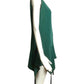 PIERRE CARDIN-2009 Green Crepe Slip Dress, Size-4