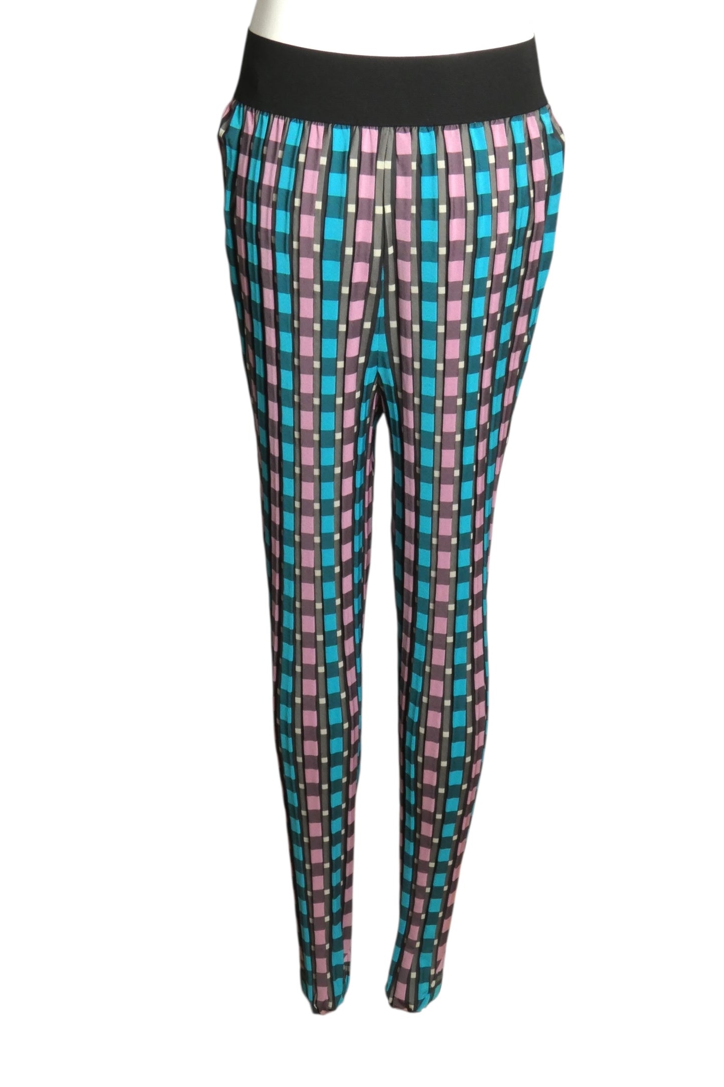 PIERRE CARDIN (HAUTE COUTURE)-2007 Printed Knit Leggings, Size-8