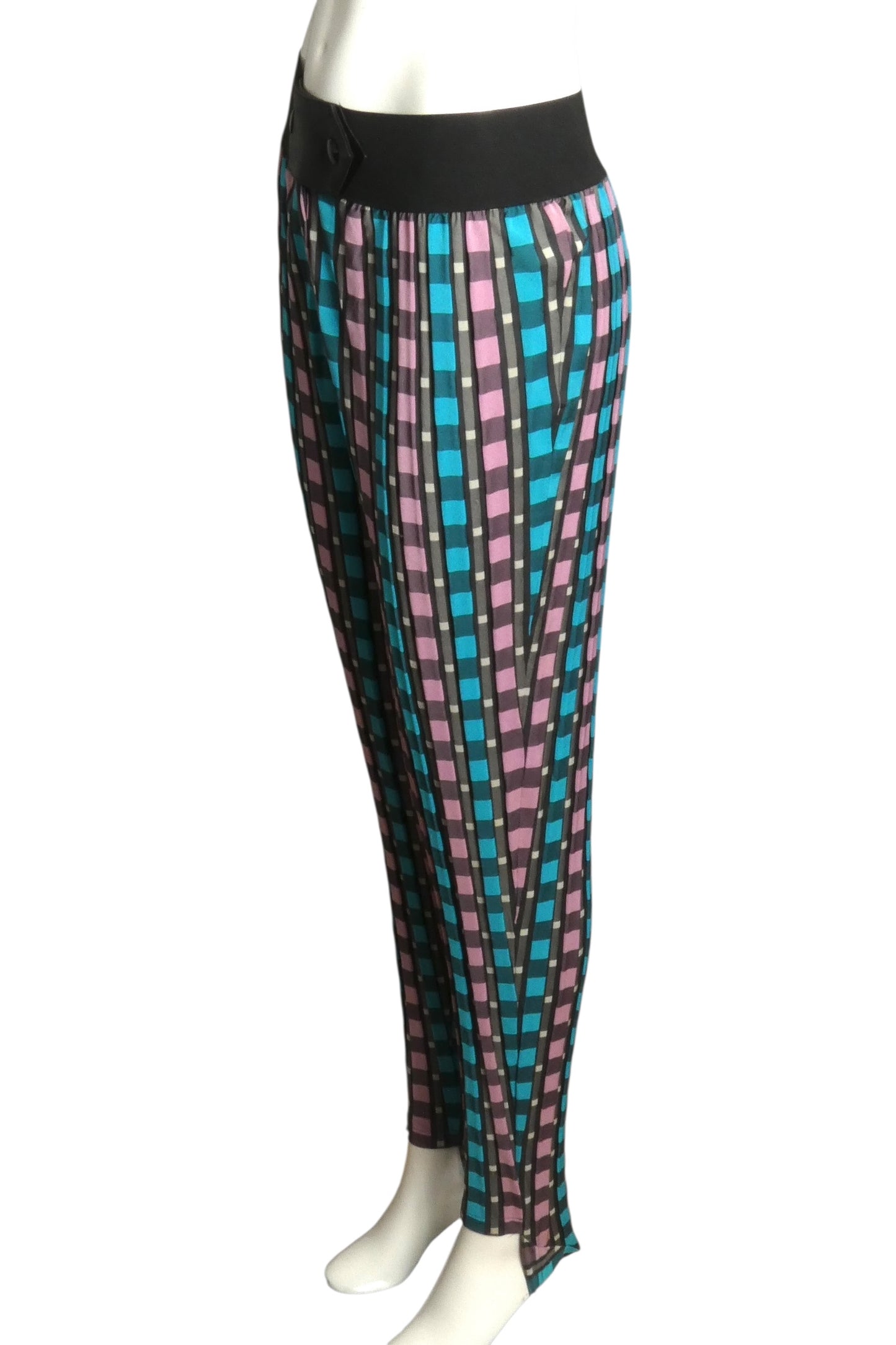 PIERRE CARDIN (HAUTE COUTURE)-2007 Printed Knit Leggings, Size-8